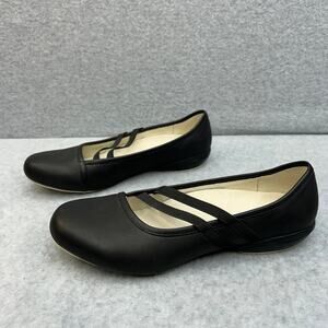 KURU Bella Flats Jet Black Woman’s Size 9.5